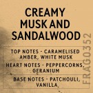Creamy Musk and Sandalwood 100 gram thumbnail