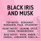 Black Iris & Musk  100 gram thumbnail