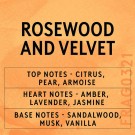 Duftvoks - Rosewood & Velvet thumbnail