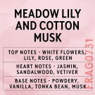 Meadow Lily & Cotton Musk 100 gram thumbnail