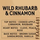 Wild Rhubarb & Cinnamon - 100 gram thumbnail