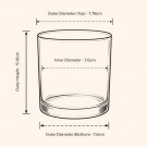 30 cl glass Amber til lysstøping thumbnail