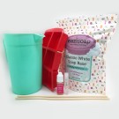 Eazisoap White Soap Making Kit - Black Peony Fragrance thumbnail