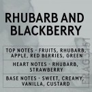 Rabarbra & Bjørnebær 100 gram thumbnail