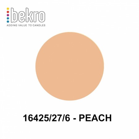 Fargepigment Fersken/Peach 16425/27/6 til Lysstøping - 10 gram
