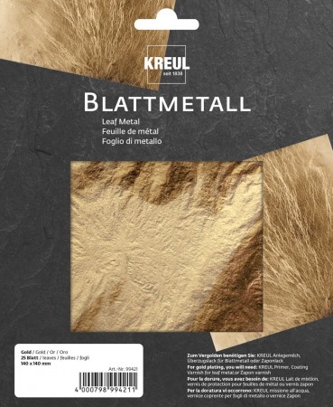 Bladmetall Gull 25 Ark på 140 x 140 mm