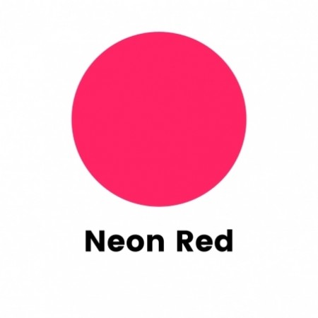 Fargepigment Neon Rød til Lysstøping - 10 gram