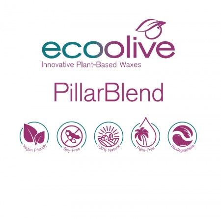 EcoOlive Pillar Blend 1 kg - Olivenvoks