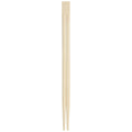 Et par lyse japanske spisepinner i bambus, 20 cm lange, mot hvit bakgrunn
