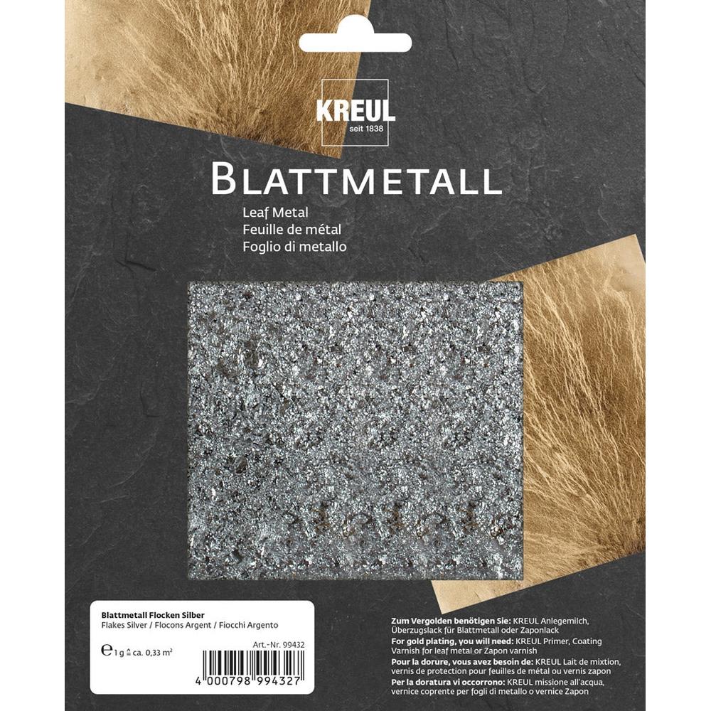 Bladmetallflak Sølv 1 gram