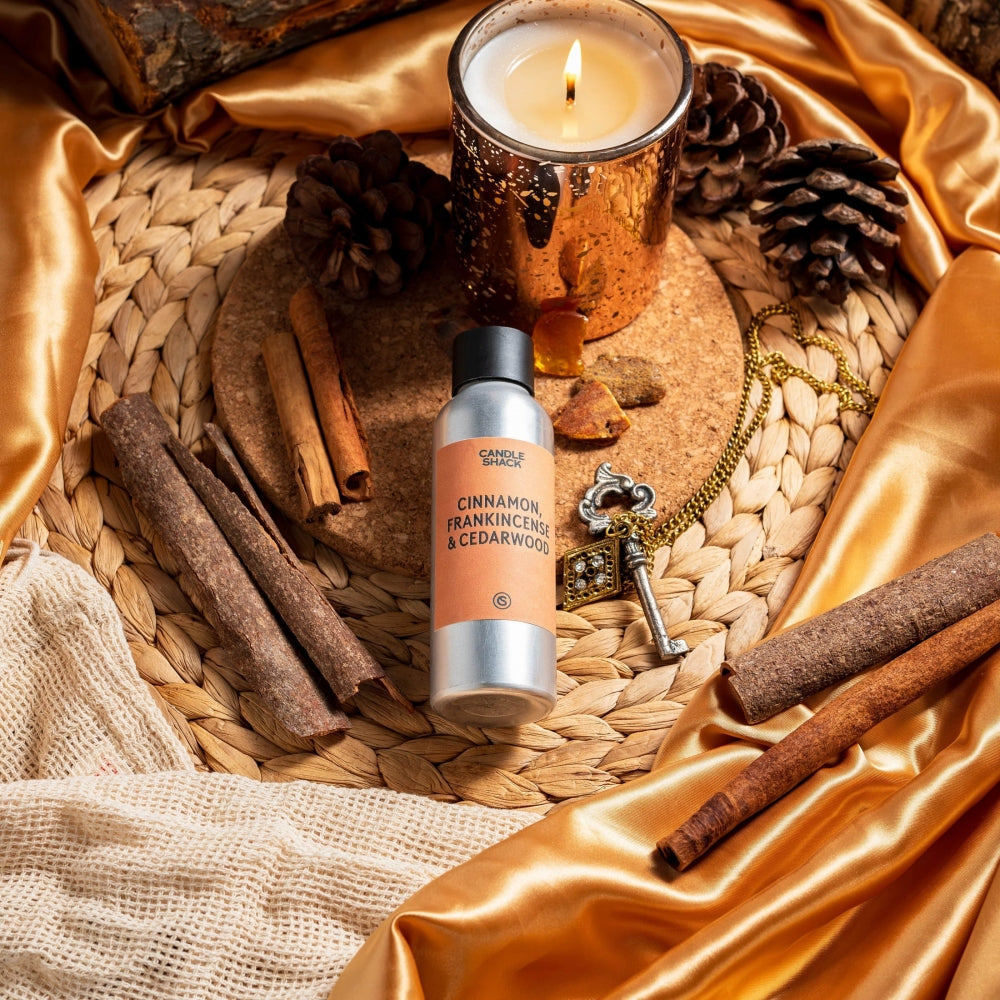 Cinnamon, Frankincense & Cedarwood 100 gram