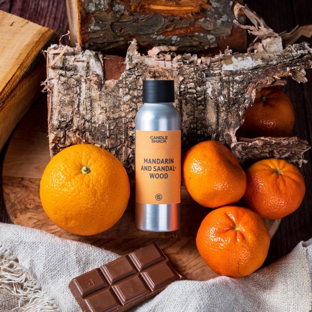Duftvoks - Mandarin & Sandalwood - VoksOgVeker.no