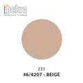 Bekro lysfarge pigment i beige nyanse 46/4207, vist som en sirkel på hvit bakgrunn