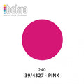Bekro lysfarge pigment i dyp rosa nyanse, vist som en sirkel med fargekode 39/4327.