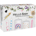 KREUL Candle Pen sett 6 stk – Hello Baby - VoksOgVeker.no