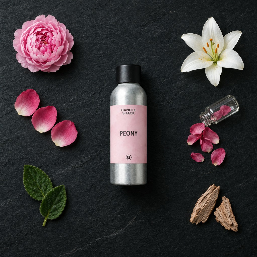 Peony duftolje 100 gram fra Candle Shack