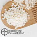 POLYCERIN® 9562 – Rapsvoks for søylelys (1 kg) - VoksOgVeker.no