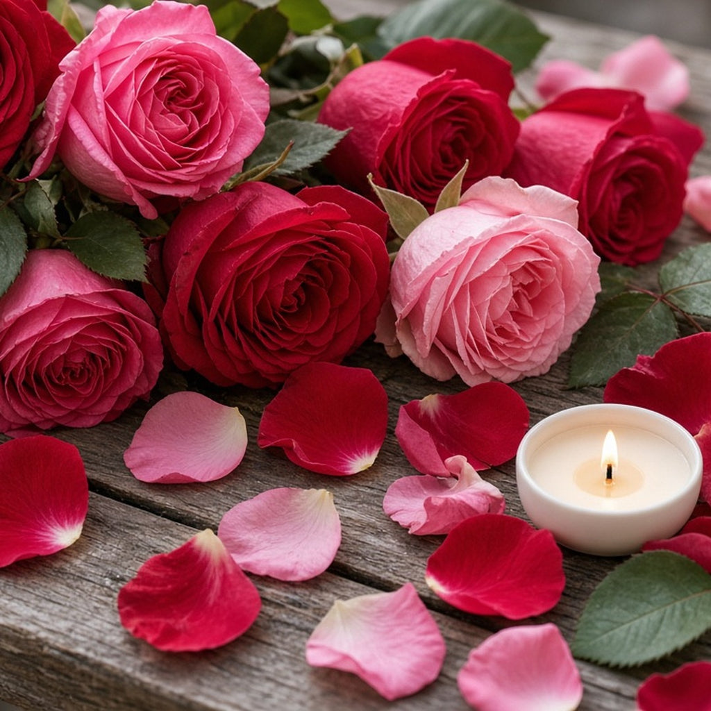 Rose duftolje 125 g - klassisk rosenduft med friske roser